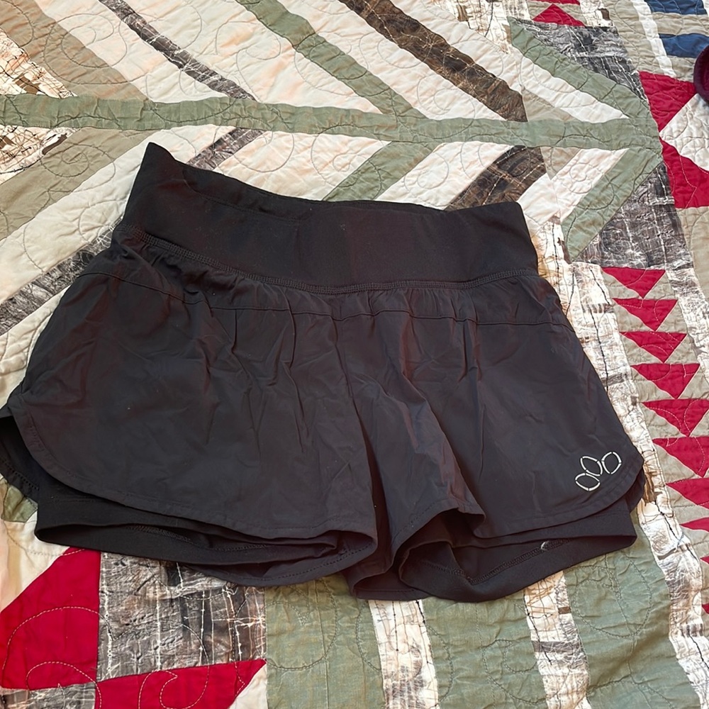 REI Running Shorts with spandex undershorts attached